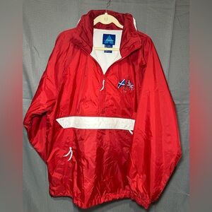 Vintage Arcadia Red Windbreaker